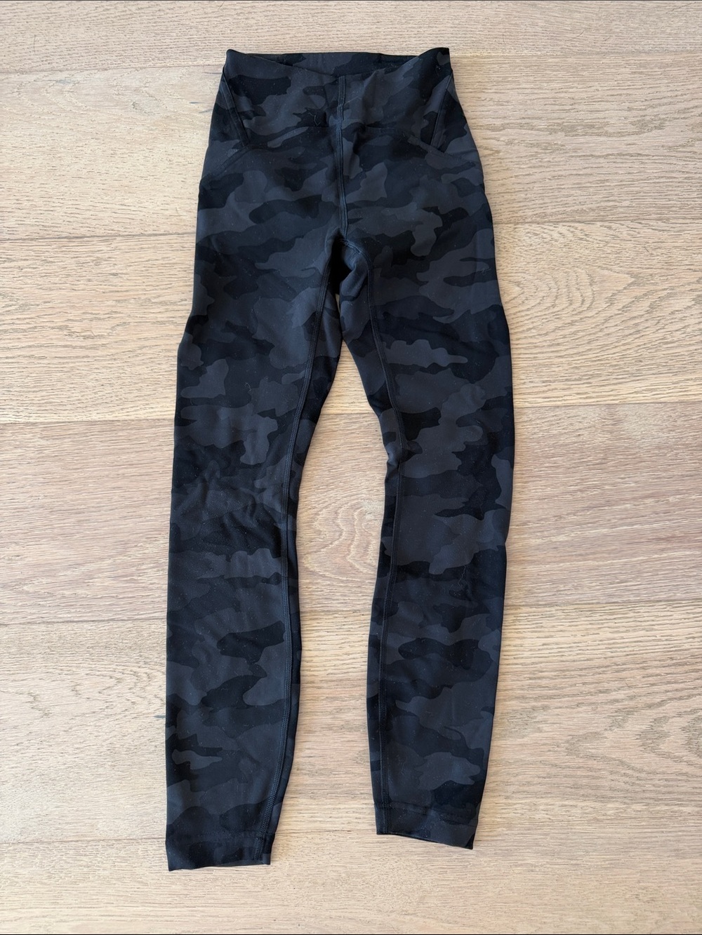 lululemon athletica Black Camo High-Rise Leggings